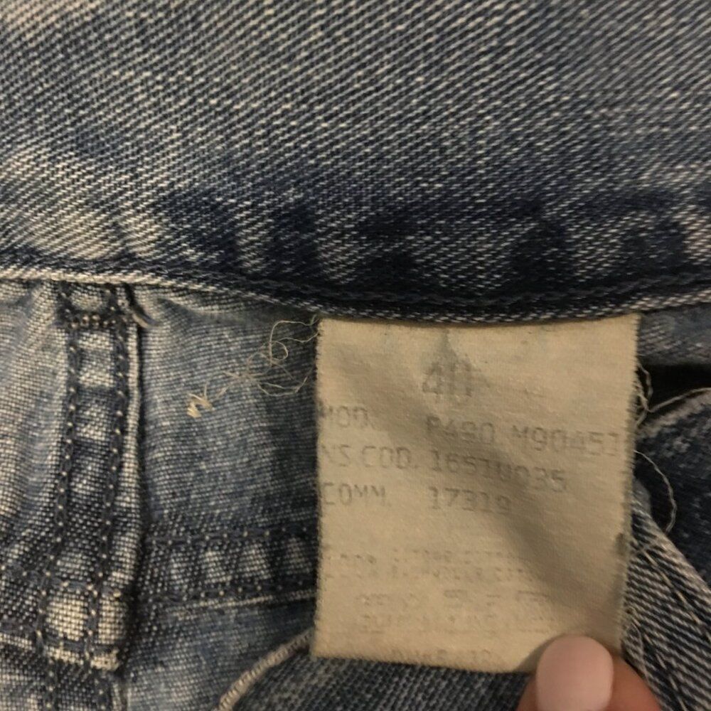 Joseph Abboud Mens Blue Denim Jeans Size 40 Classic Fit Straight Leg - Picture 3 of 8